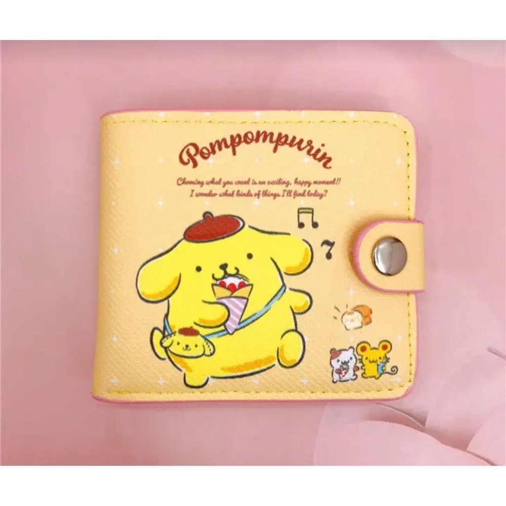 New! Cute Pompompurin Coin Purse Wallet Kawaii
